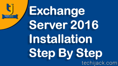 Exchange server installation step by step