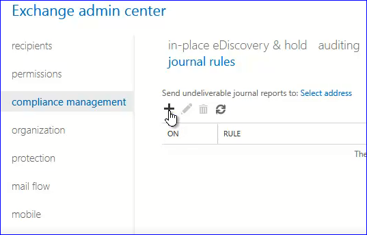 Exchange server 2016 journaling