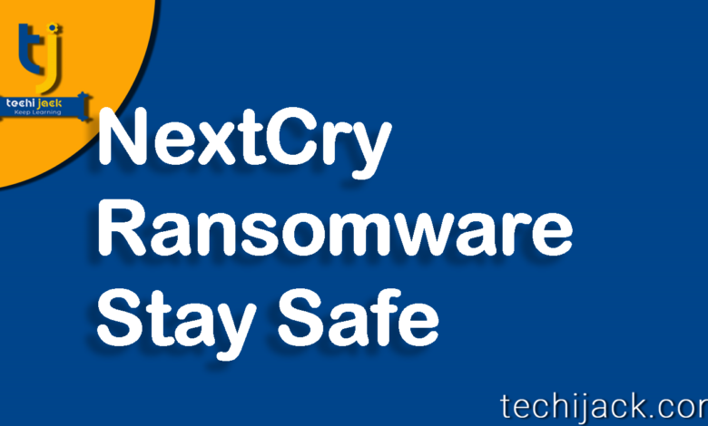 NextCry ransomware