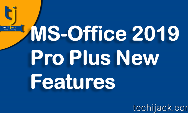 office 2019 pro plus feature