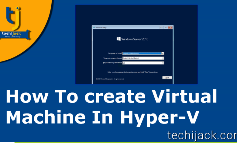 how to create virtual machine