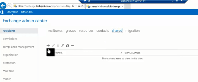 exchange online shared mailboxes