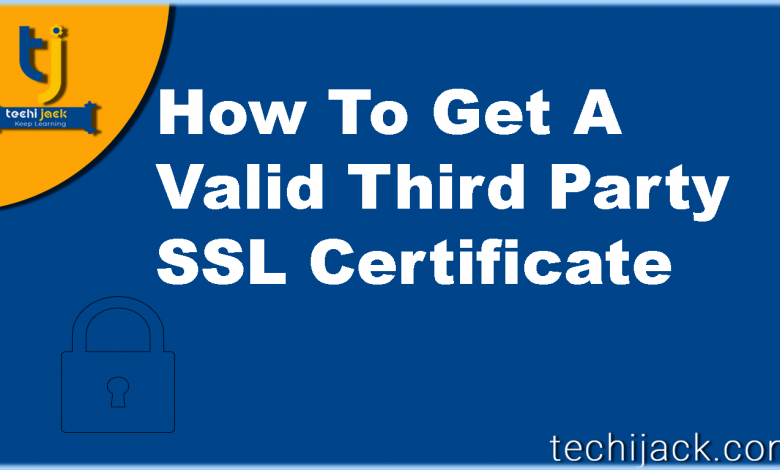 How To Get an SSL Certificate