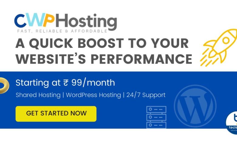 CWP Hosting - shared web hosting