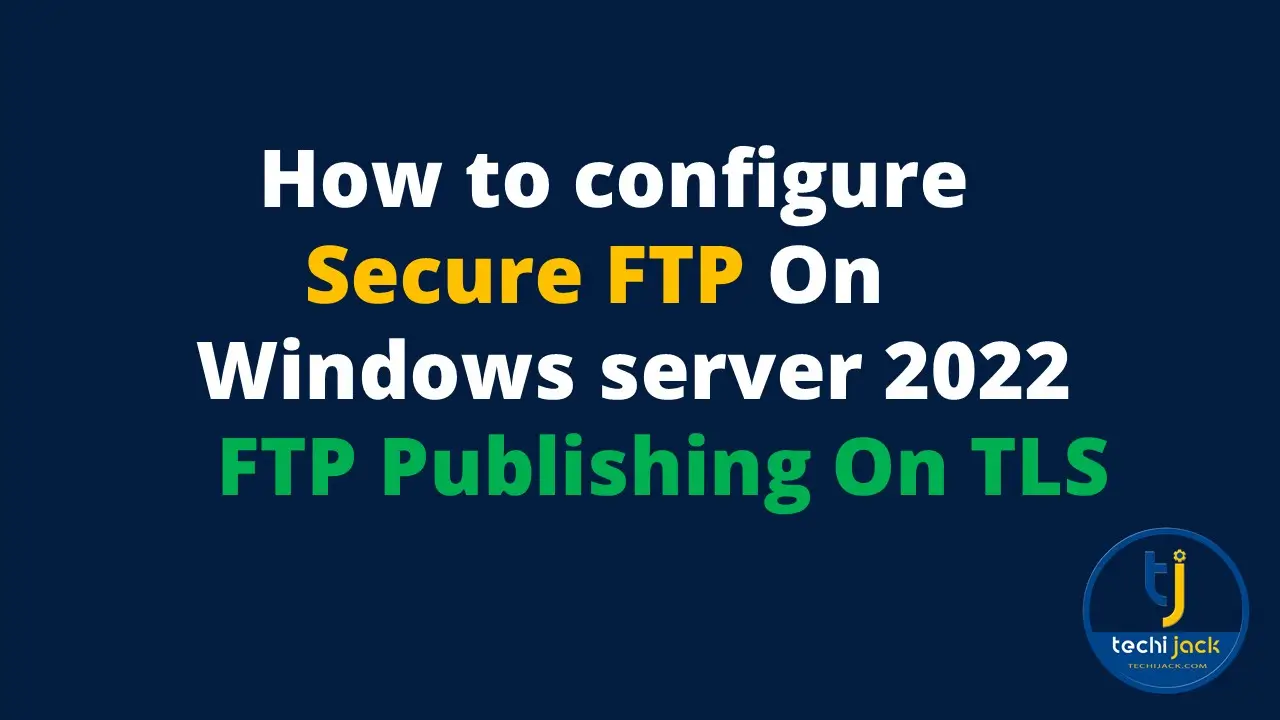 ftp on windows server