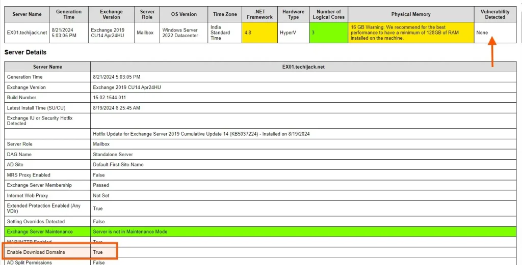 rechecing healthchecker script