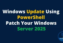 windows update with powershell