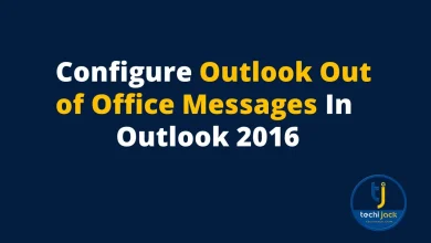 How to configure Outlook Out of Office