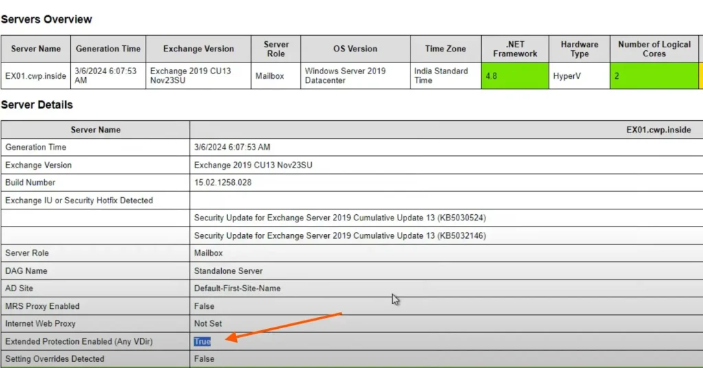 checking ep with health checker script