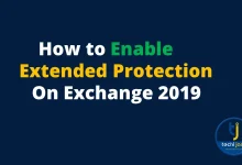 enabling Exchange extended protection