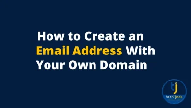 how to create an email with your own domain