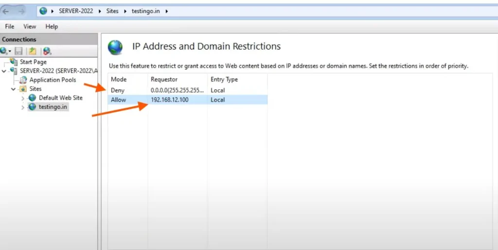 ip order priority