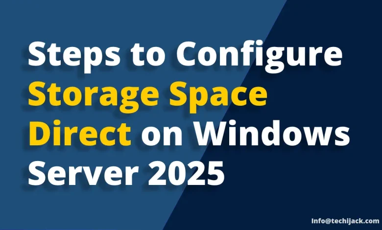 How to Configure Storage Space Direct